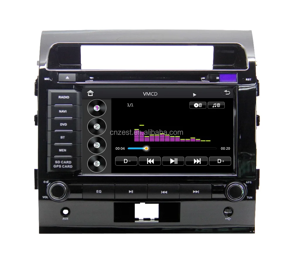Автомобильный mp3-плеер mp4 для Toyota LAND CRUISER 200 gps dvd музыкальный плеер радио RDS 3D 3g Интернет USB зарядное устройство