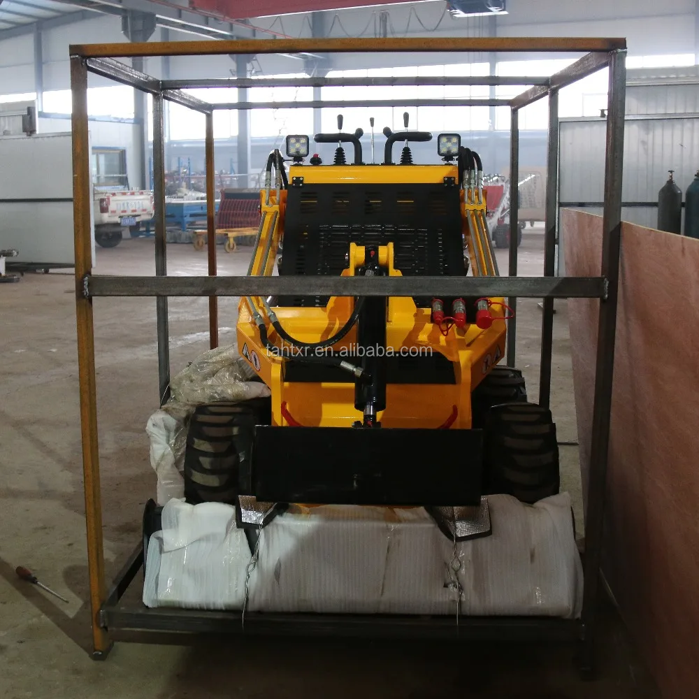 Shandong mini skid steer loader,compact skid steer loader with B&S/Kohler gasoline diesel engine