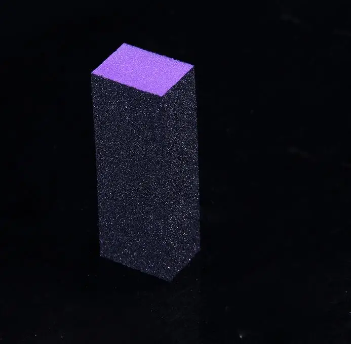 Черно-фиолетовый буфер для ногтей Queen Finger