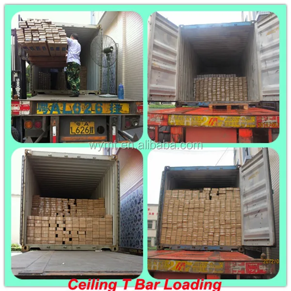 White paint high corrosion resistance ceiling T grids metal ceiling T grid low price