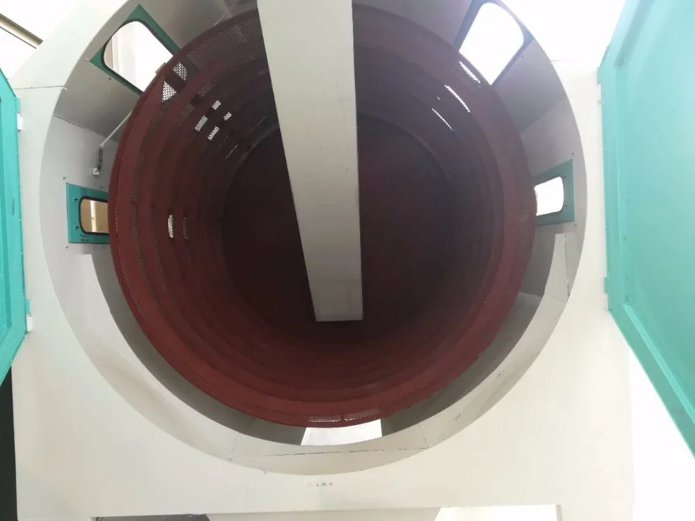 paddy cylindric cleaning sieve drum precleaner machine