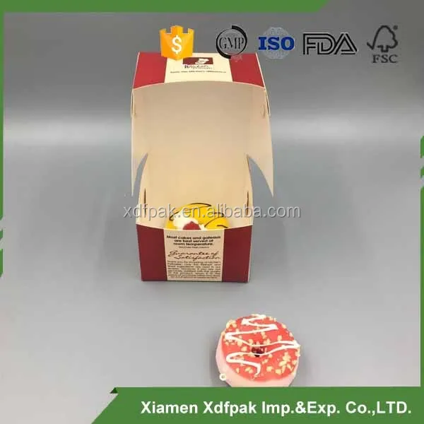 Cake box Tall крафт-бумаги 12 дюймов