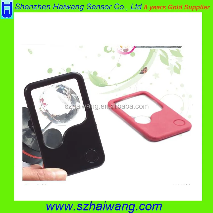 Кредитная Карта 3 Х 5X Лупа Увеличение Увеличительное Линзы френеля