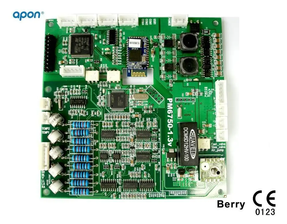 Bluetooth Digital Patient Monitor System OEM module 6750, ECG, NIBP, Spo2, Resp, Temp and PR Bluetooth module