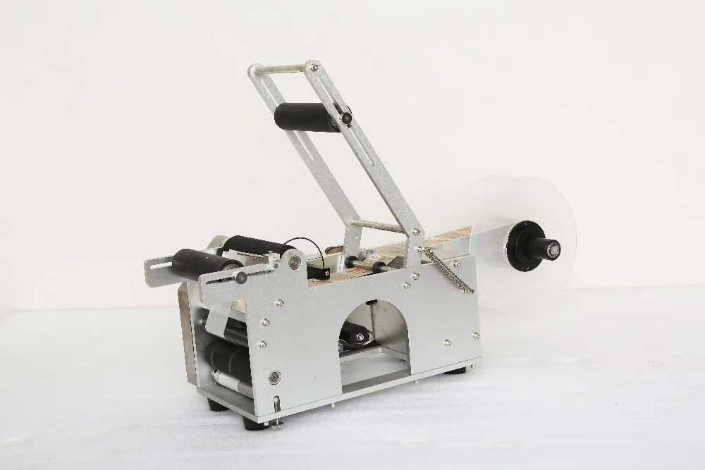 Top Quality CE China LIANTENG LT-50s Semi Automatic manual Labeling Machine for bottles with printing