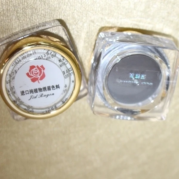 Eyebrow permanent makeup Microblading pigment cream with Safe packing Plastic bottles