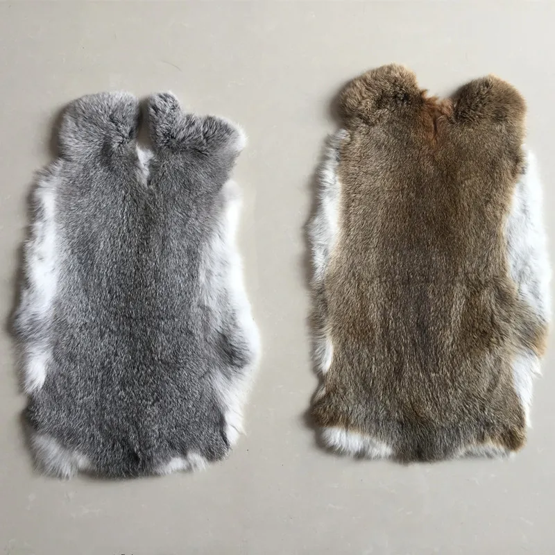 100% Natural Rabbit Fur Skin Rabbit Fur Pelt