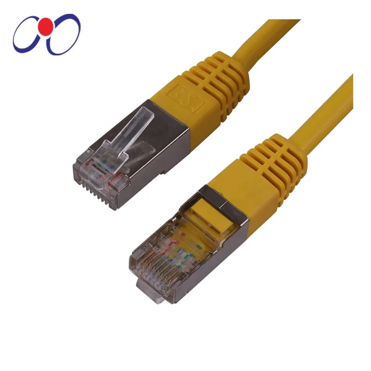 High quality 1.5m Network LAN Ethernet Patch Cord CAT6 RJ45 Yellow color Cable