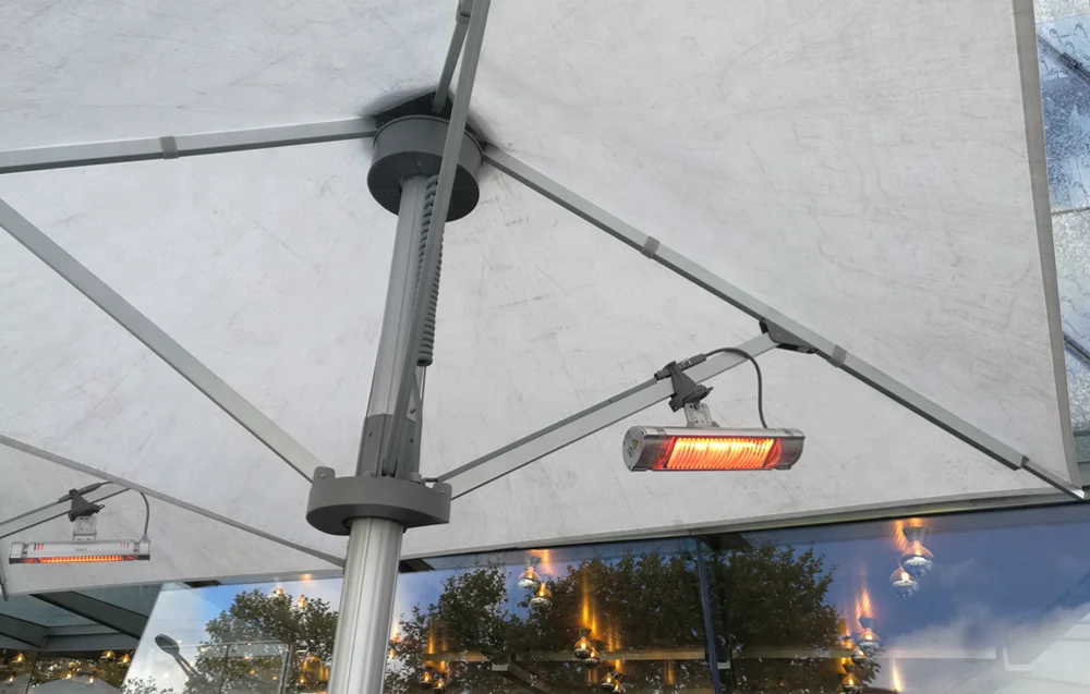 Electric heater outdoor freestanding infrared patio heater