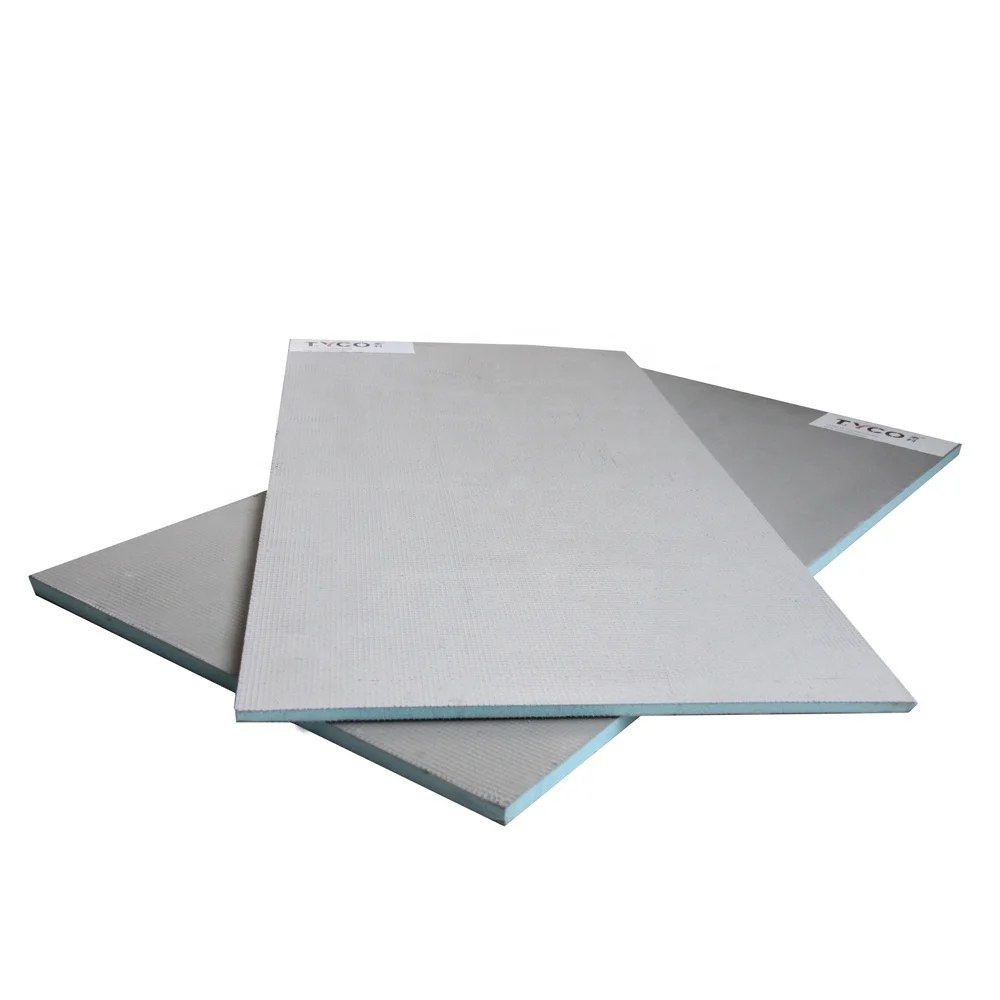 Foam tile backer board for partition wall
