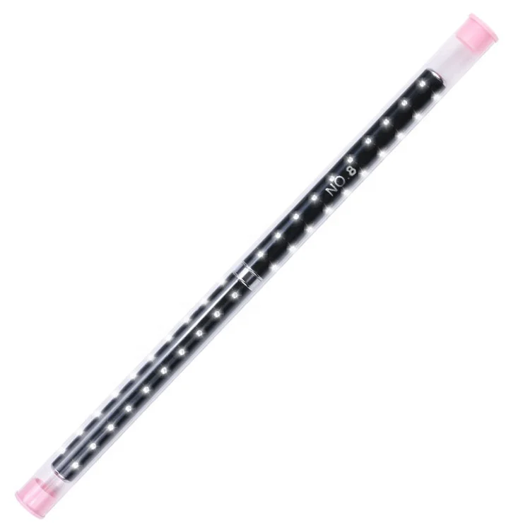 Nail Art Brush Detachable Acrylic Carving Pen 100% Pure Kolinsky Sable Hair Sculpture Acrylic Nail Brush