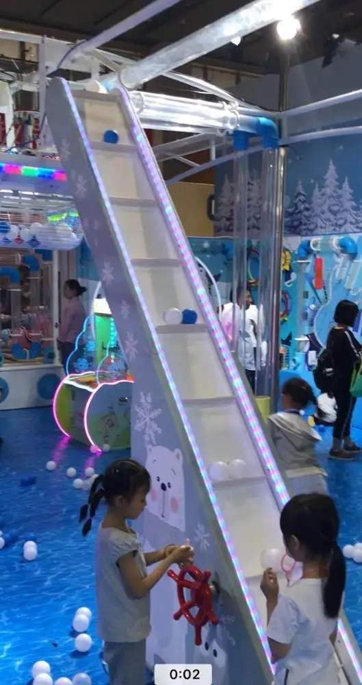 play game machine ball interactive science wall game children