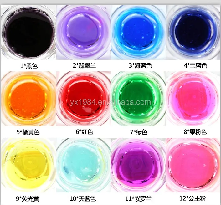 
Nail art supplies long lasting no smell gel nail art paint uv gel polish 