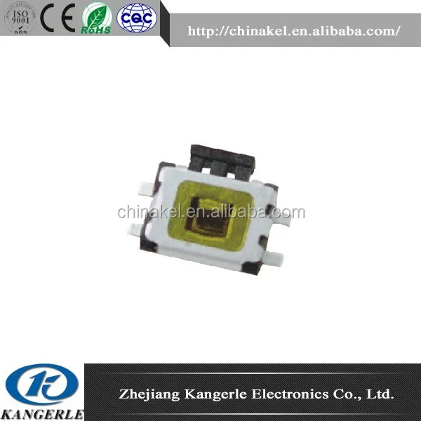 Китай Профессиональный переключатель такта с CE, сертификат ROHS KFC-G-T02 микро-контактный переключатель тактового переключател