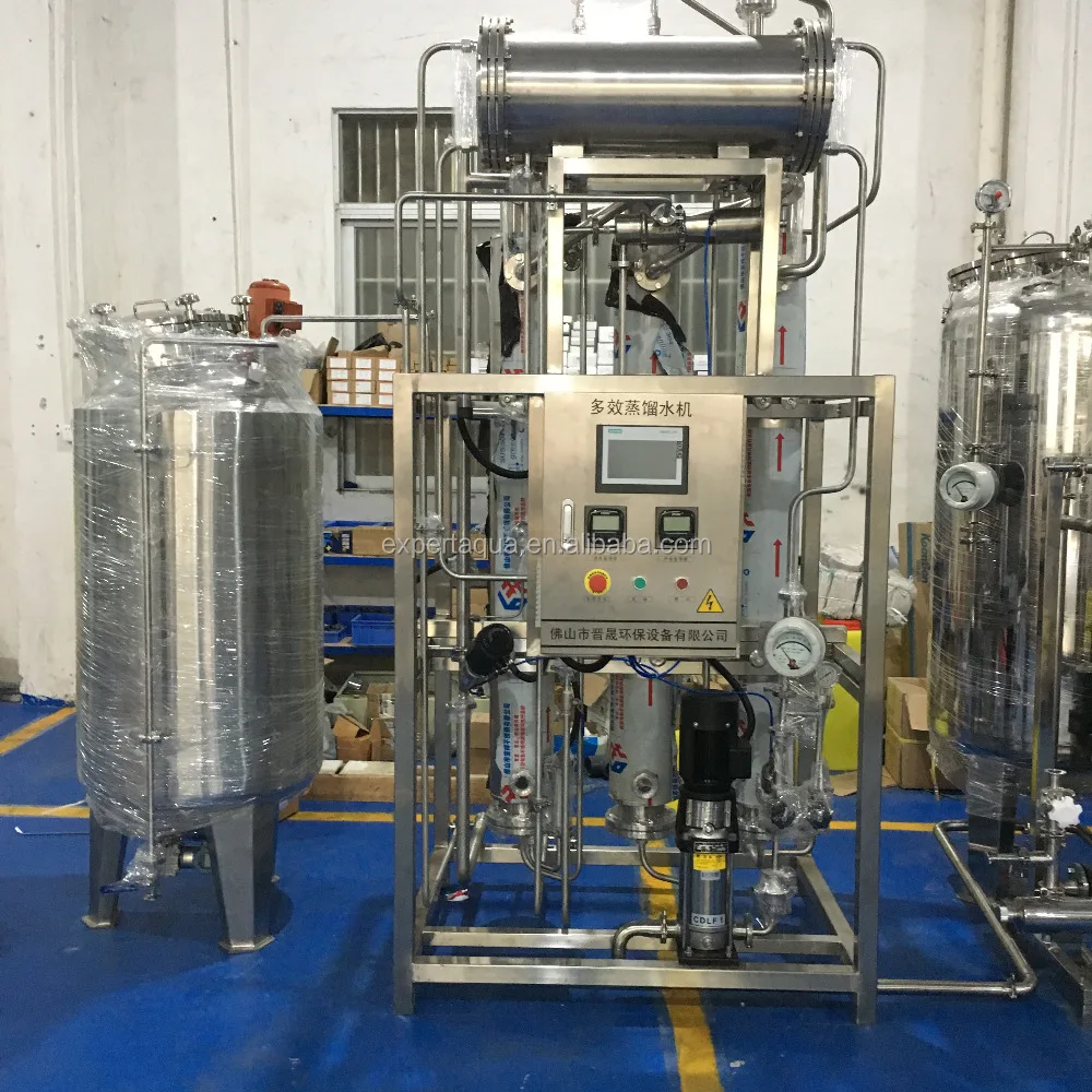 USP/GMP pharmaceutical water treatment plant WFI water for injection machine