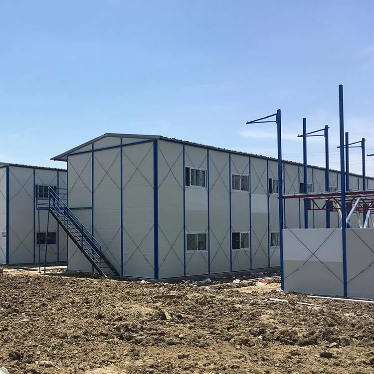 Hot Sales Assembly Sandwich Panel Portable Shelter Passive House Villa Sentry Box Container Houses Guard House Toilet Shop Plant