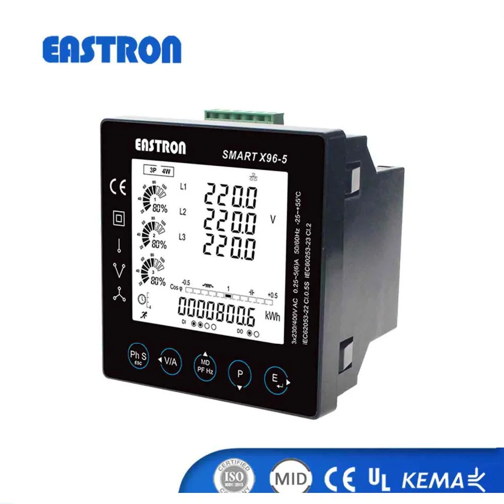 Smart X96-5 Ethernet Gateway / RS485 Modbus Power Meter