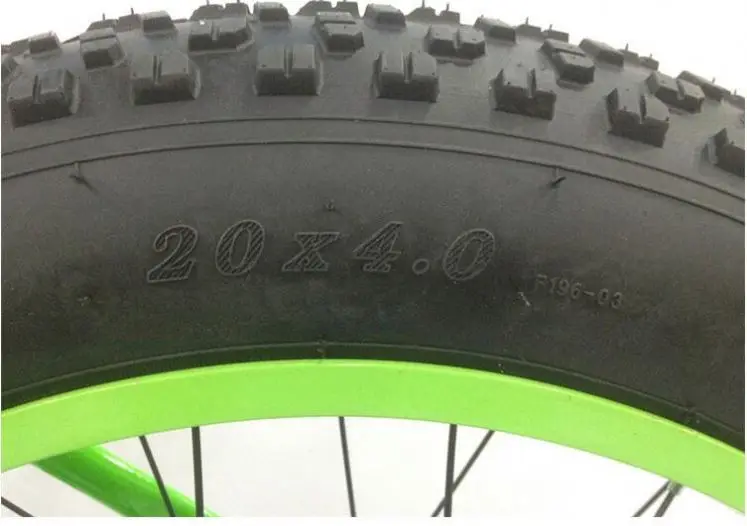 Private Label OEM Fat Tyre Bicycle / Snow Sand 4.0 Tire Bike
