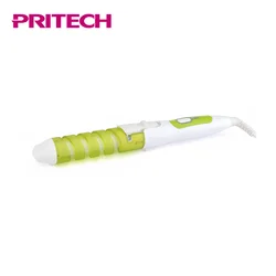 PRITECH Rizadores De Pelo Beautiful Curling Iron Spiral Curl Ceramic Curlers For Hair