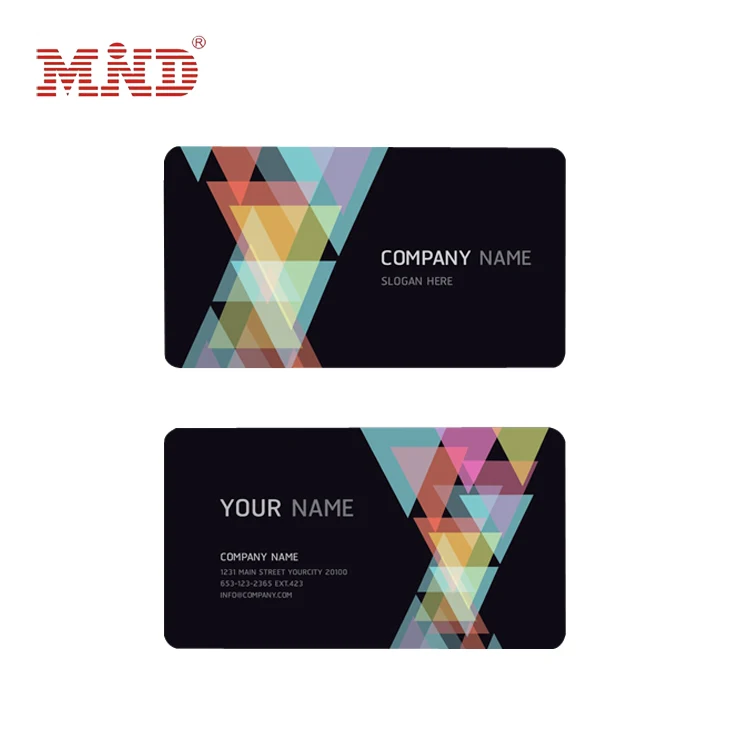 Laser Printing Custom Hot Foil Business Cards Online For Loyalty Program