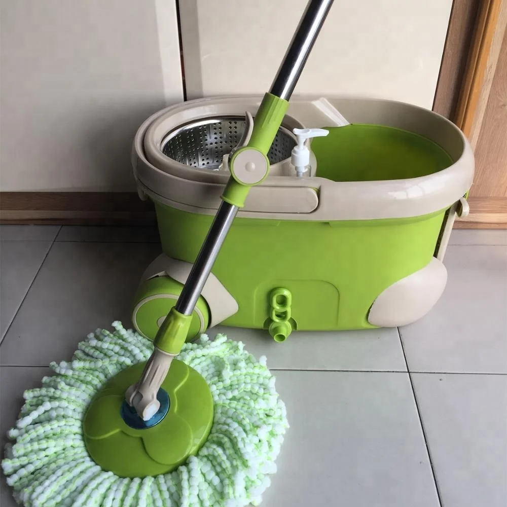 Professional walkable 360 flat spin .mop bucket in bulk