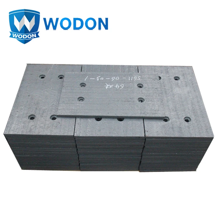 Chromium carbide overlay seamless abrasion resistant plate