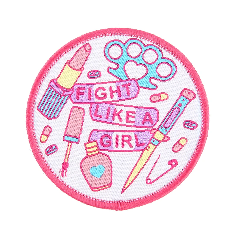 Heart Shape Metallic Gold Embroidery Patch