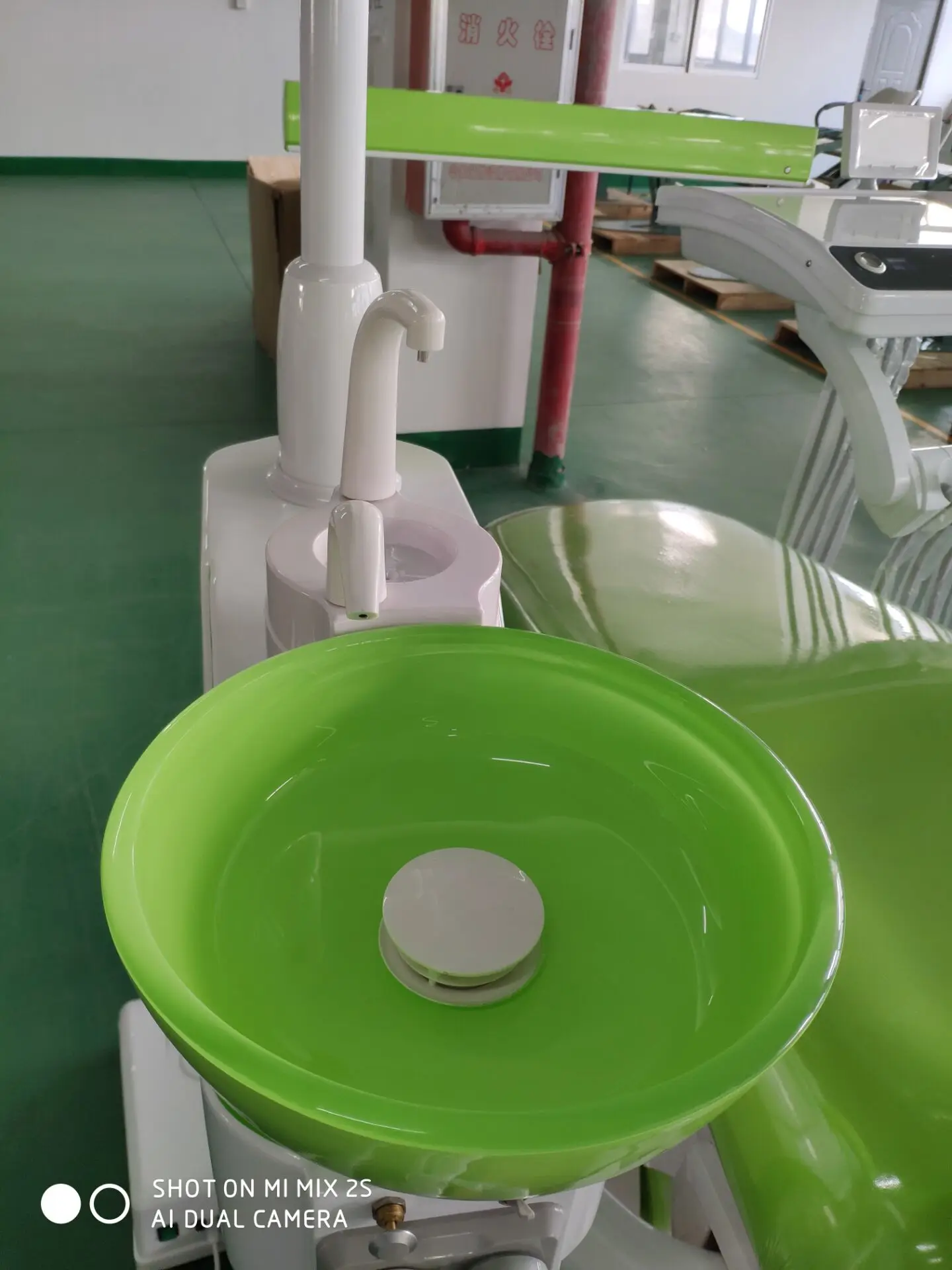 
KASO Luxury dental chair with back rest control system KS-DLX301 