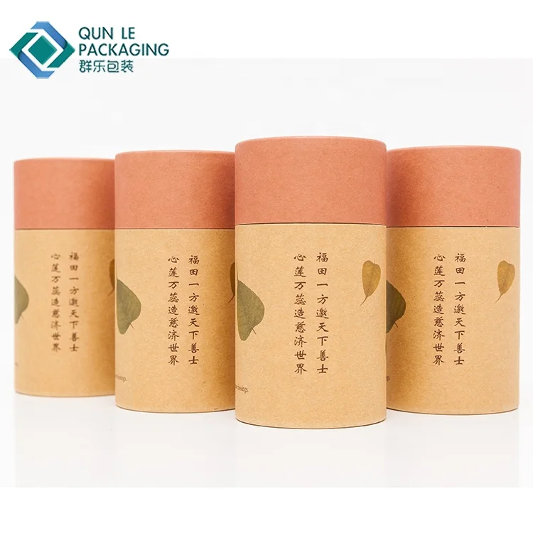 biodegradable Simple Design Piggy Bank Charity Coin Money Saving Paper Tube Box Packaging