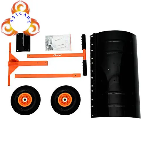 Factory Promotion Snow Pusher Snow Shovel Snow Mover with Wheel