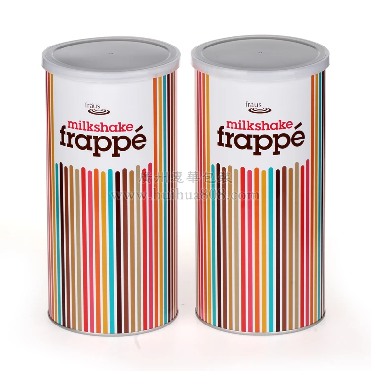 Бумага глянцевая ламинация композитных может для Фруктовые чипсы упаковка бумажных трубок