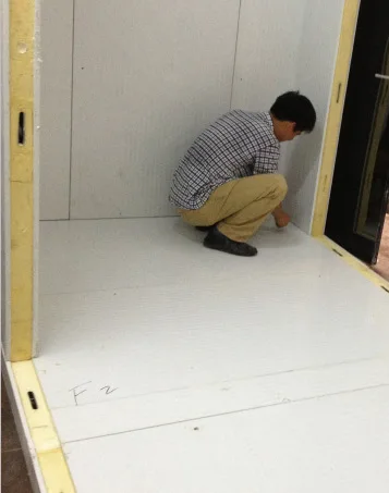 
Cold room floor insulation panel 