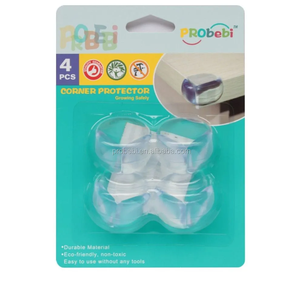 Probebi CP03 PVC baby safety corner protector guard for table angle corner