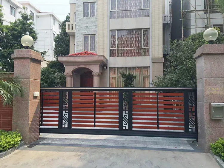 indian garden wooden main gate grill design for home farm house main iron square tube gate design