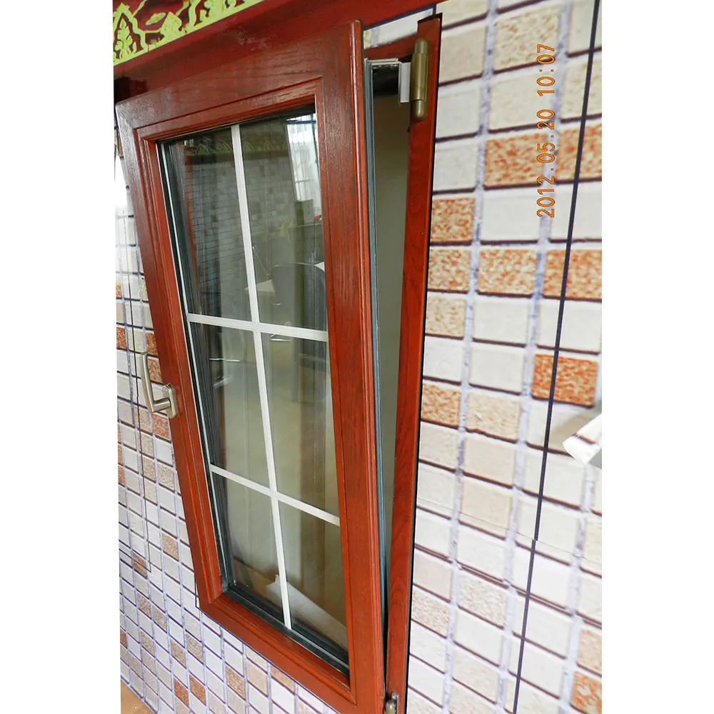 New design pvc shutter window upvc profile roller shutters decorative louver window