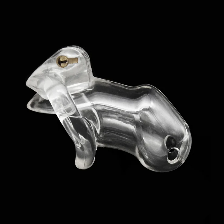 
Natural resin cb6000 penis lock male chastity cage device for men 