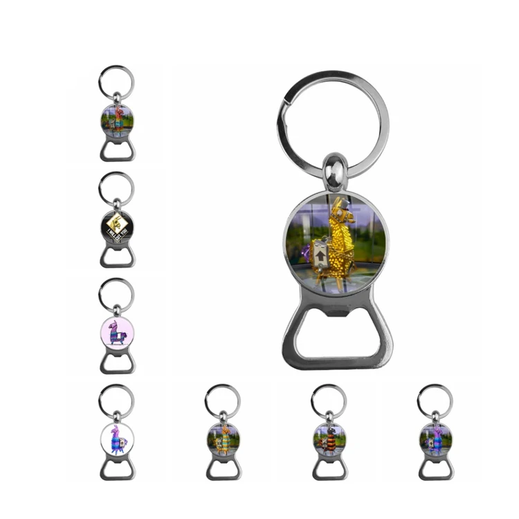 3d custom keychain maker, wholesale custom printing game theme metal epoxy keychain with logo folk crafts