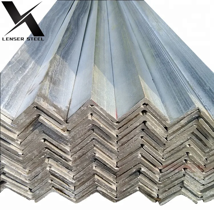 ISO certificate angle bar, steel angle with different angle iron sizes, m s angle price