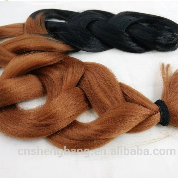 120g ultra braid high temperature braiding hair 1BT30 color ombre color jumbo braiding hair