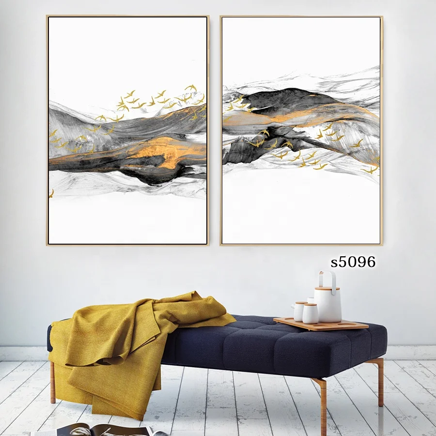 2020 Latest Design Large Size Art Prints Digital Photos Simple Abstract Wall Painting