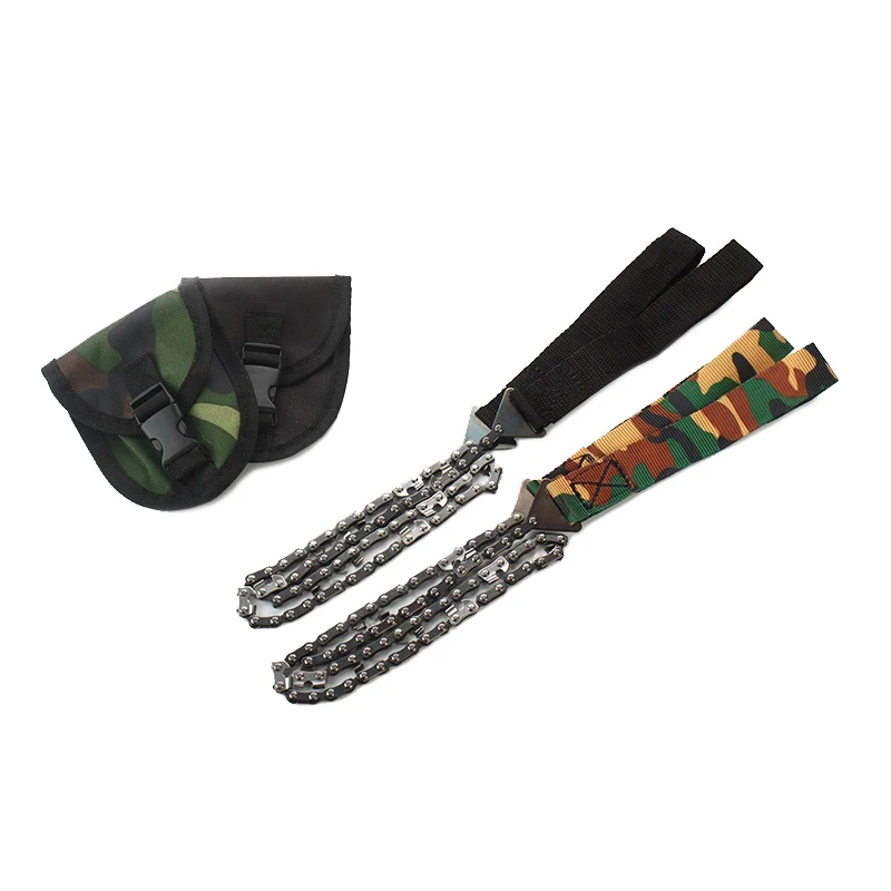 Карманная цепная пила, портативная ручная цепная пила для резки маленького дерева