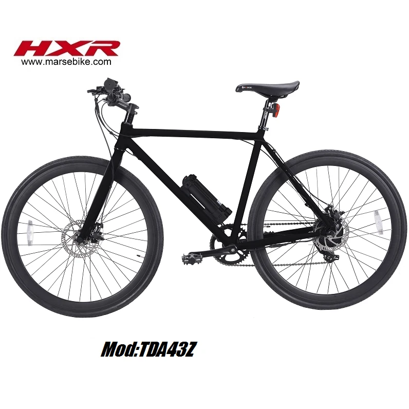 bottle lithium battery 200W fixed gear light electric bike