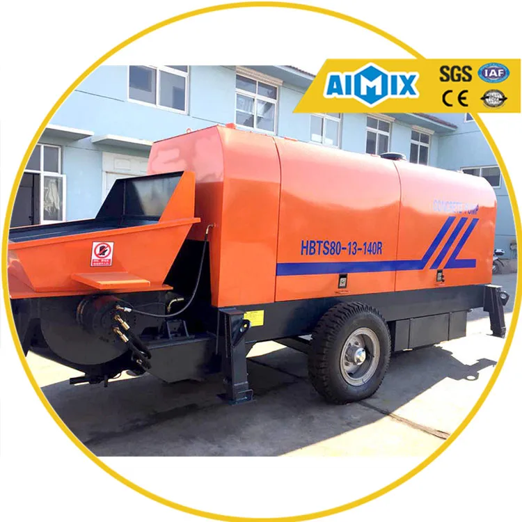 
Diesel Engine 80m3/h concrete pumping equipment 