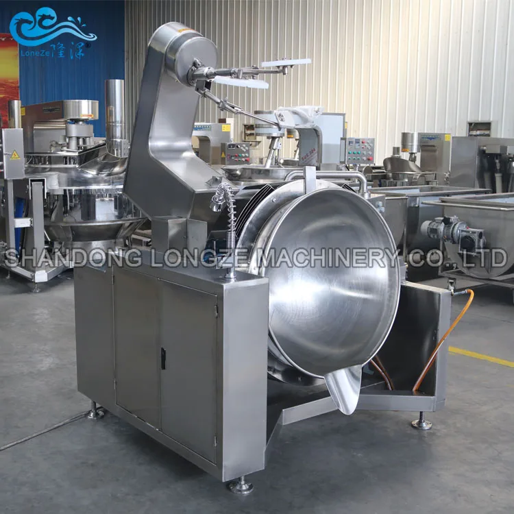 Universal gas  cooking mixer machine for tomato paste machine ginger garlic paste machine for seasoning company