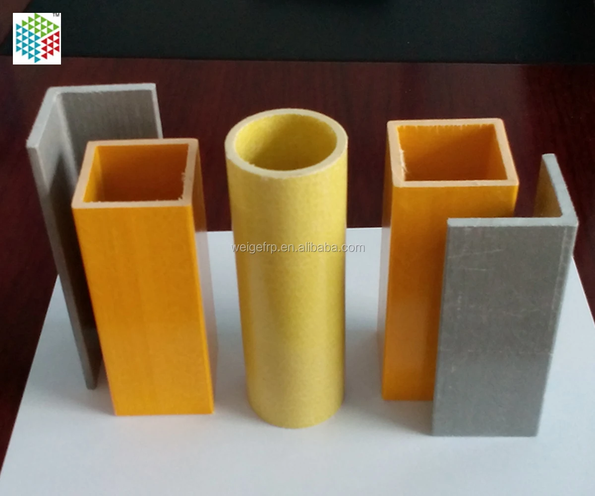 2018 Nantong factory manufacture Light weight and high strength FRP fiberglass Pultrusion Profile