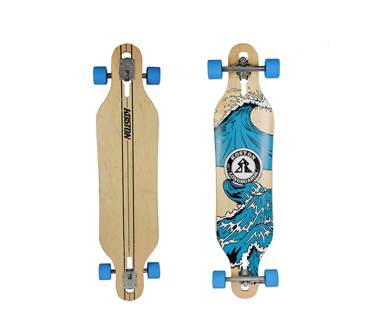 Pro quality 8ply Canadian maple longboard complete for crusing or dancing