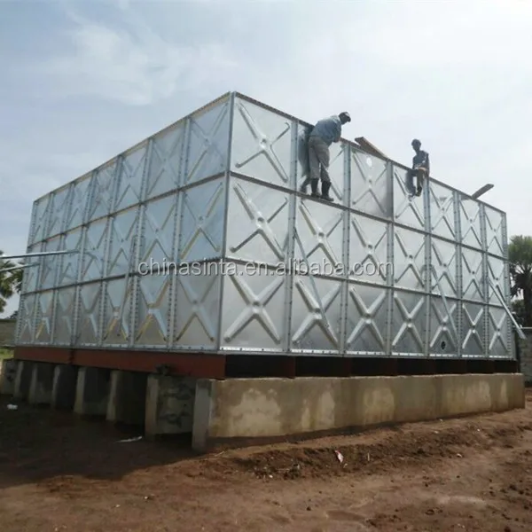 150000 литровый стальной резервуар для воды/большой резервуар для воды