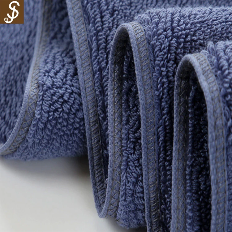 S&J High quality 100% Organic Cotton Fiber Foot Massage Towels Sauna Towels Egyptian Cotton Bath Towel For Hotel