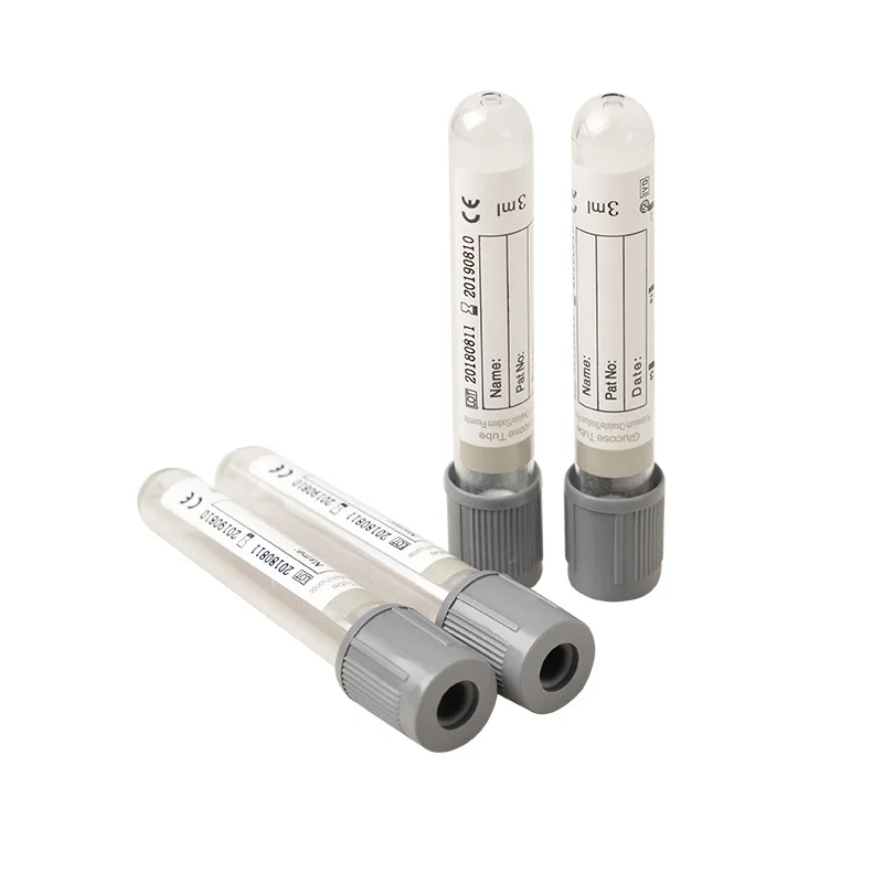 vacuum blood collection glucose tube