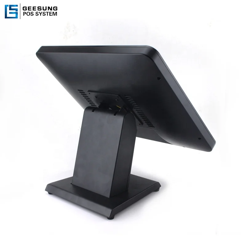 Zero Bezel квадратный 17 дюймов монитор с сенсорным экраном для Pos